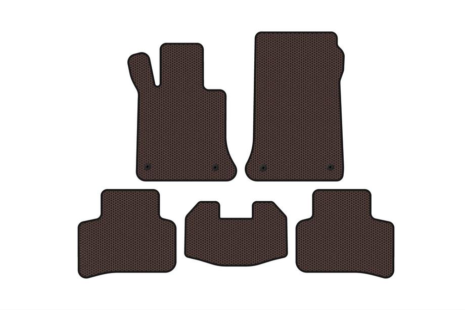 Mercedes GLK class X204 2008-2015 Gummimatten Carsuit (Braun) Image