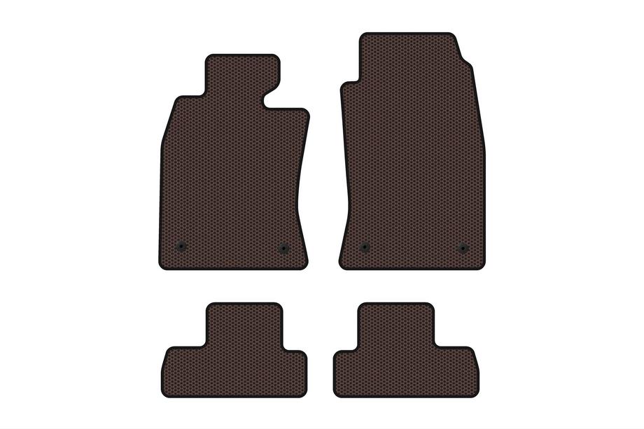 Mini Cooper R50/52/53 2000-2006 Gummimatten Carsuit (für R50, braun) Foto 1