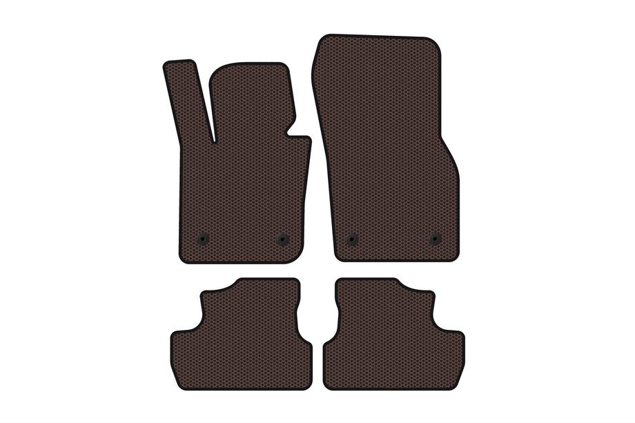 Mini Cooper F55/56/57 2014-2023 Gummimatten Carsuit (für S F56, braun) Foto 1