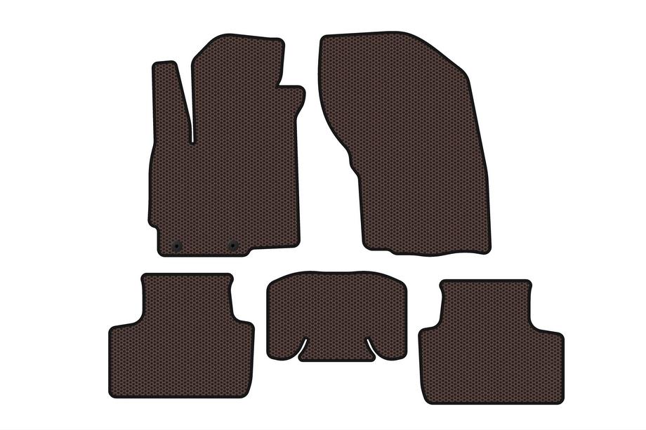 Mitsubishi ASX 2010-2023 Gummimatten Carsuit (2019-2023, braun) Foto 1