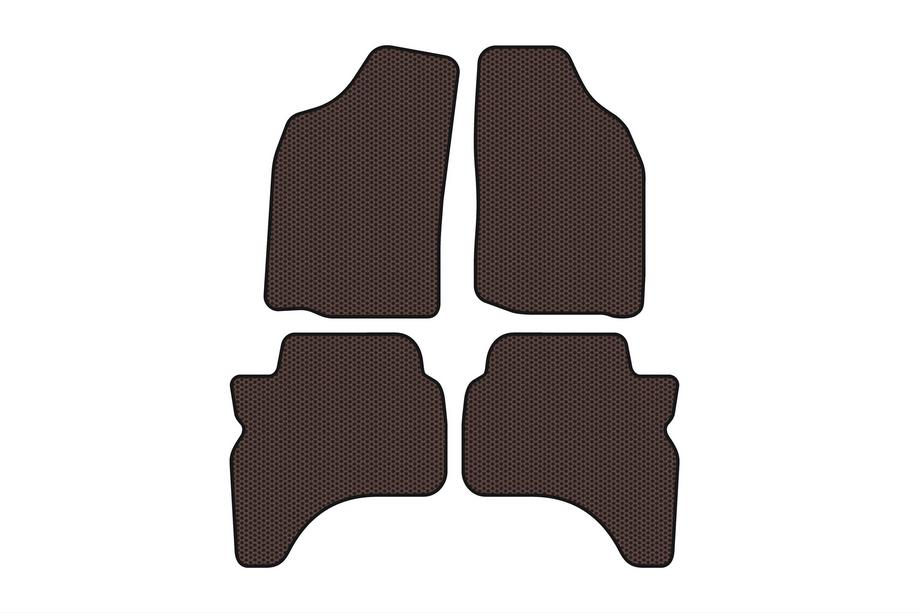 Mitsubishi L200 1996-2006 Gummimatten Carsuit (Braun) Foto 1