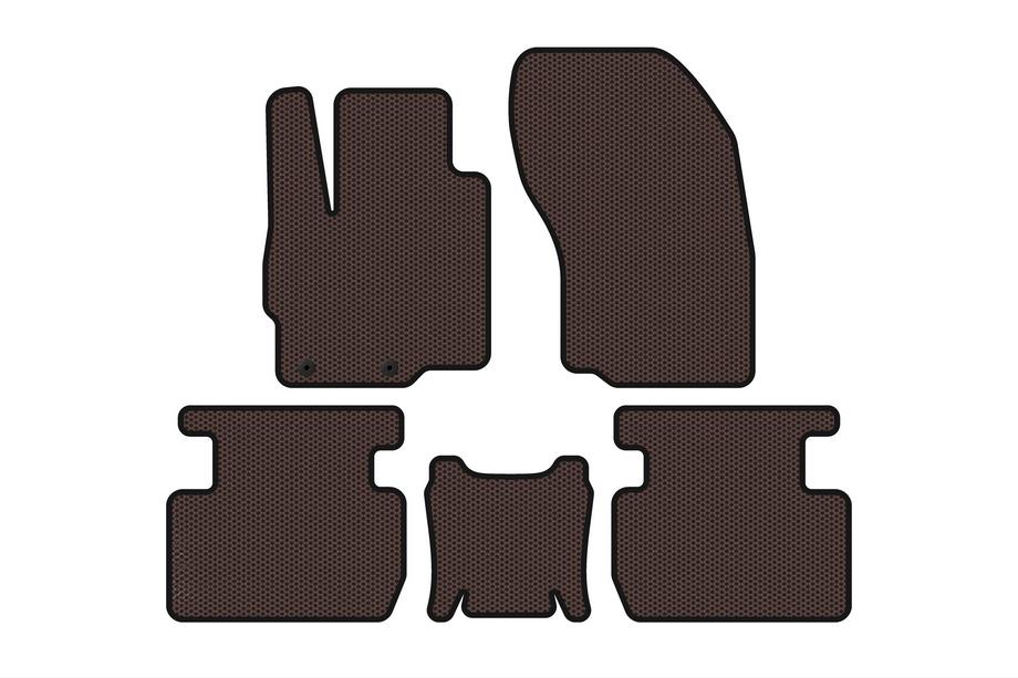Mitsubishi Outlander 2021- Gummimatten Carsuit (Braun) Image