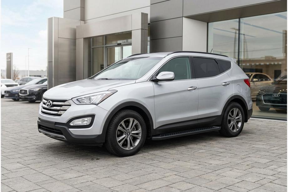 Hyundai Santa Fe 3 2012-2018 Trittbretter Allmond Black (2 Stk., Aluminium) Image