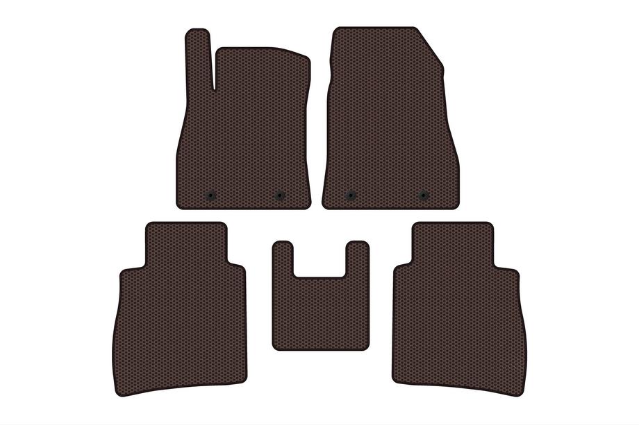 Nissan Sentra 2012-2019 Gummimatten Carsuit (SD, Braun) Image
