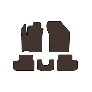 Gummimatten Carsuit (HB, braun)