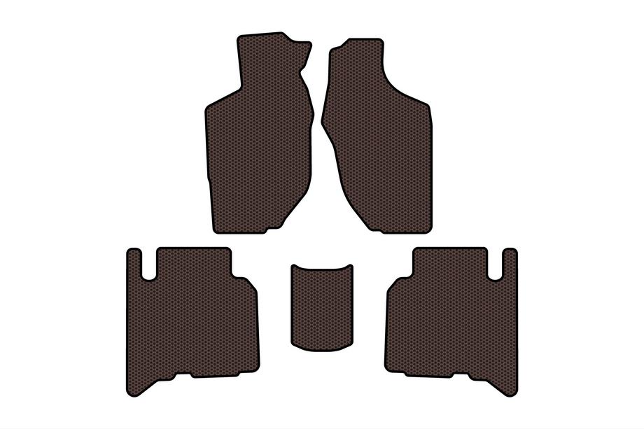 Opel Frontera 1998-2003 Gummimatten Carsuit (5-türig, braun) Foto 1