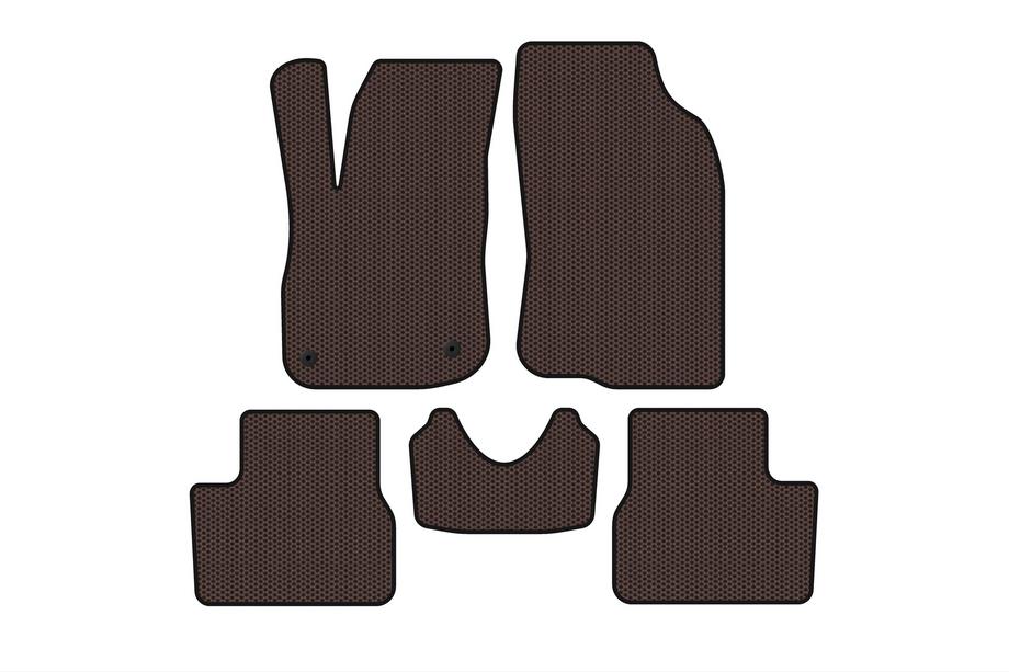 Peugeot 2008 2013-2019 Gummimatten Carsuit (Braun) Image