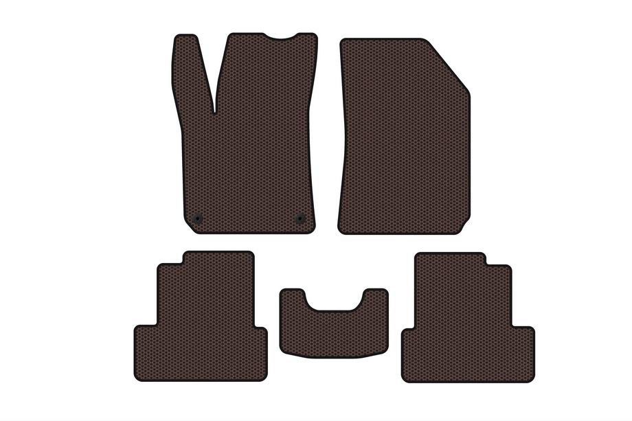 Peugeot 308 2014-2021 Gummimatten Carsuit (Braun, HB) Image