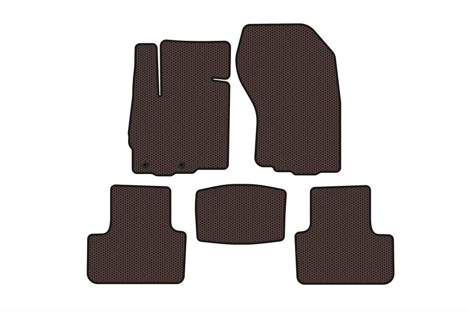 Peugeot 4008 2012-2017 Gummimatten Carsuit (Braun) Image