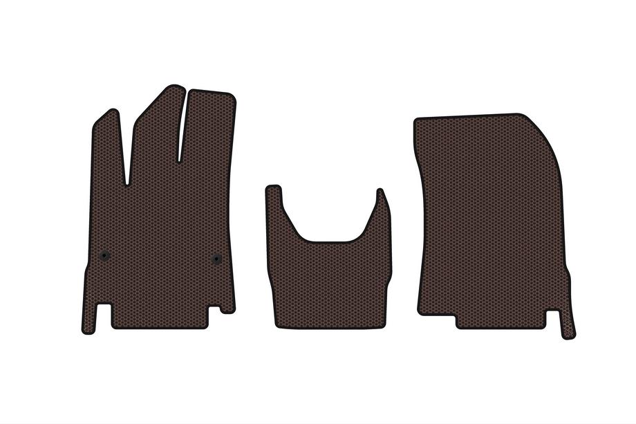 Peugeot Partner/Rifter 2019- Gummimatten Carsuit (Braun) Image