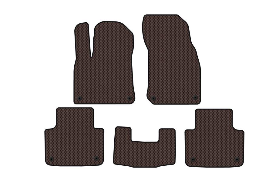Porsche Cayenne 2018- Gummimatten Carsuit (Braun) Image