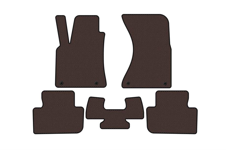 Porsche Macan 2014-2024 Gummimatten Carsuit (2014-2018, braun) Image