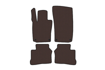 Porsche Panamera 2009-2016 Gummimatten Carsuit (2009-2013, Coupe, 4-turig, braun) Foto 1