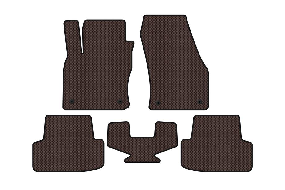 Seat Ateca 2016- Gummimatten Carsuit (Braun) Image