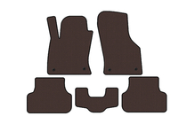Seat Leon 2013-2020 Gummimatten Carsuit (2013-2016, SW, braun) Foto 1