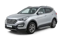 Hyundai Santa Fe 3 2012-2018 Trittbretter Rainbow (2 Stk., Aluminium) Foto 1