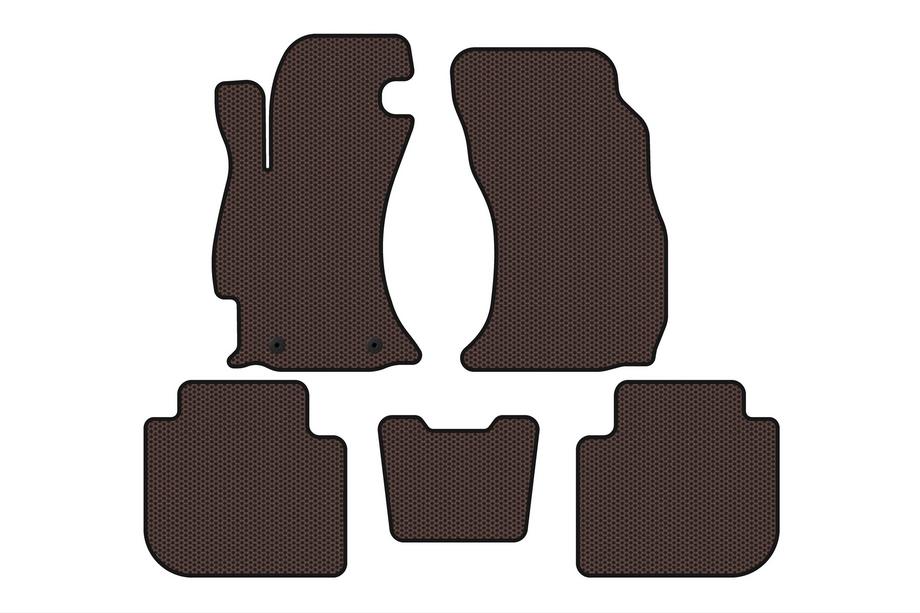 Subaru Forester 2013-2018 Gummimatten Carsuit (2013-2017, braun) Image
