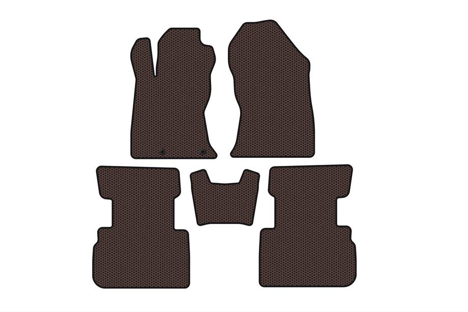 Subaru Forester 2018-2024 Gummimatten Carsuit (Braun) Image