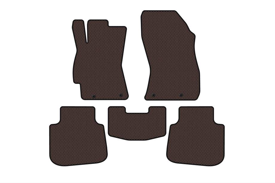 Subaru Legacy 2014-2019 Gummimatten Carsuit (SD, Legacy BN, braun) Image