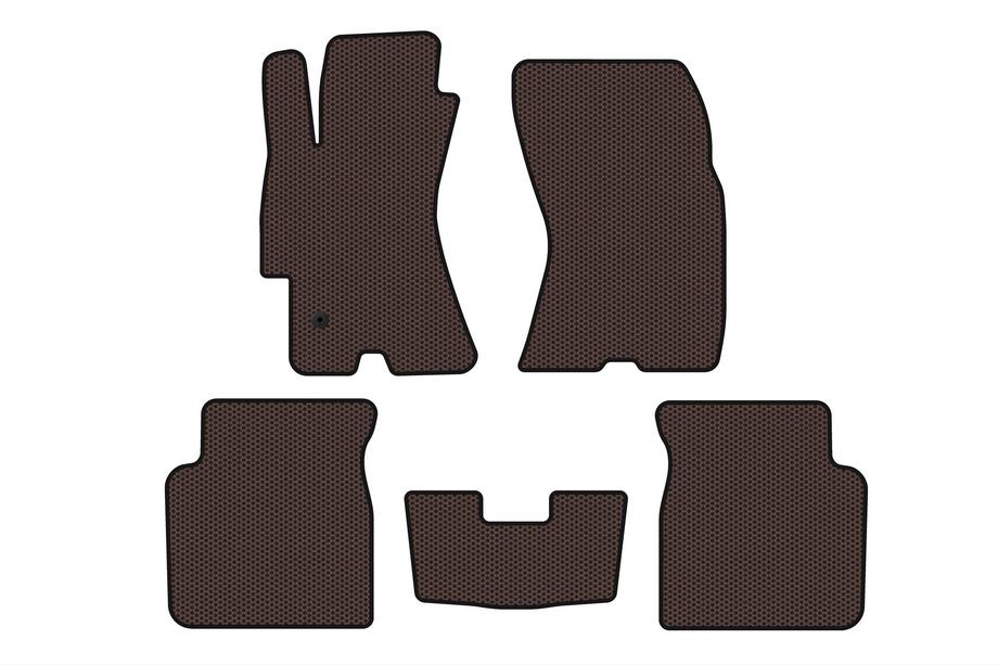 Subaru Outback 2005-2009 Gummimatten Carsuit (Braun) Image