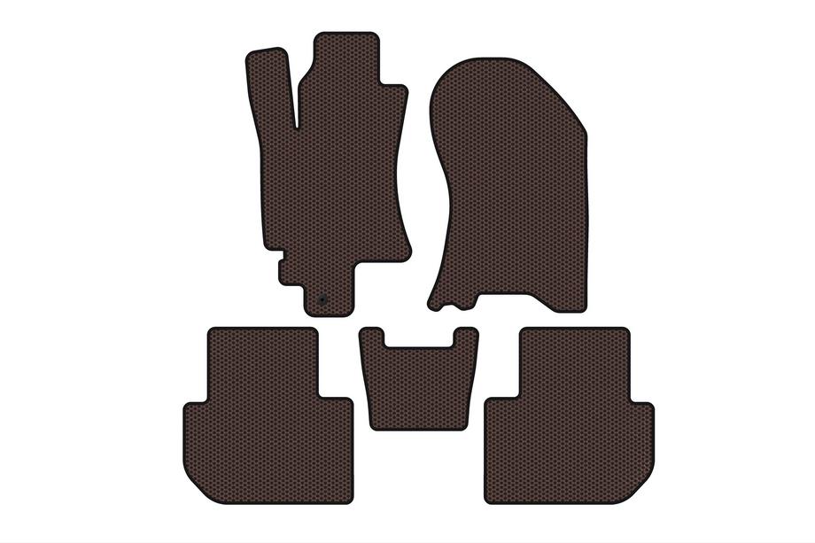 Subaru Tribeca 2005-2014 Gummimatten Carsuit (Braun) Image