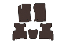 Toyota 4Runner 2009-2024 Gummimatten Carsuit (2 Reihen, 2014-2024, 7-Sitzer, braun) Foto 1