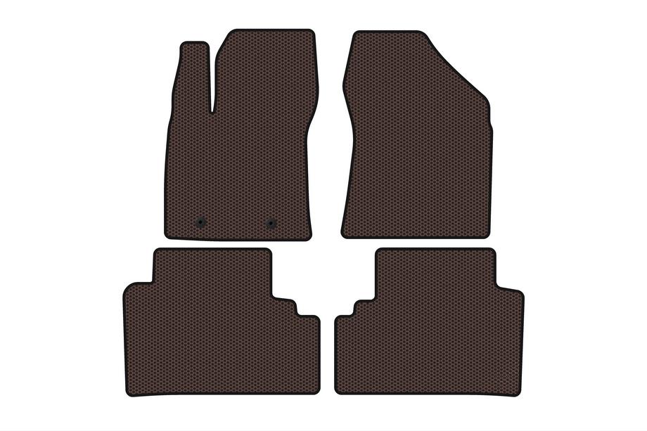 Toyota Avensis 2009-2018 Gummimatten Carsuit (SD, Braun) Foto 1