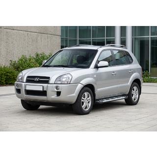 Seitenschweller Sunrise (2 Stk., Aluminium) Hyundai Tucson JM 2004- Foto 1