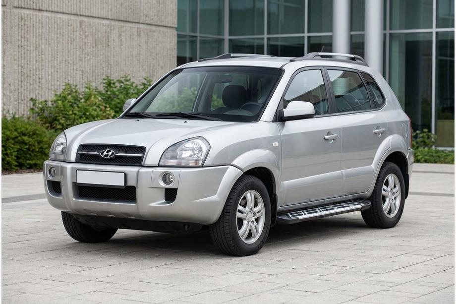 Hyundai Tucson JM 2004- Seitenschweller Sunrise (2 Stk., Aluminium) Image