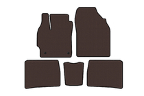 Toyota Prius 2009-2015 Gummimatten Carsuit (LB, Braun) Foto 1