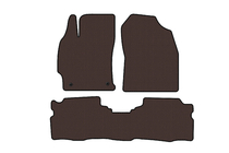 Toyota Prius 2015-2022 Gummimatten Carsuit (LB, Hybrid, braun) Foto 1