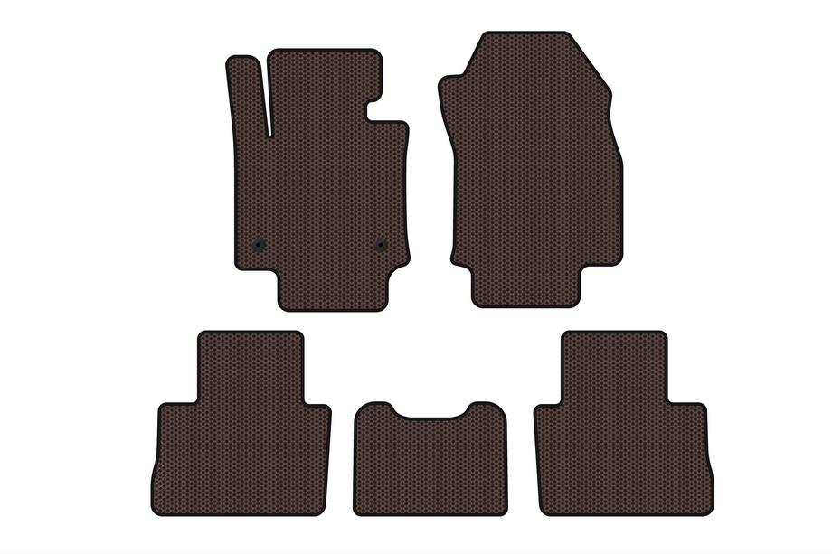 Toyota Rav 4 2019–2025 Gummimatten Carsuit (Braun) Image
