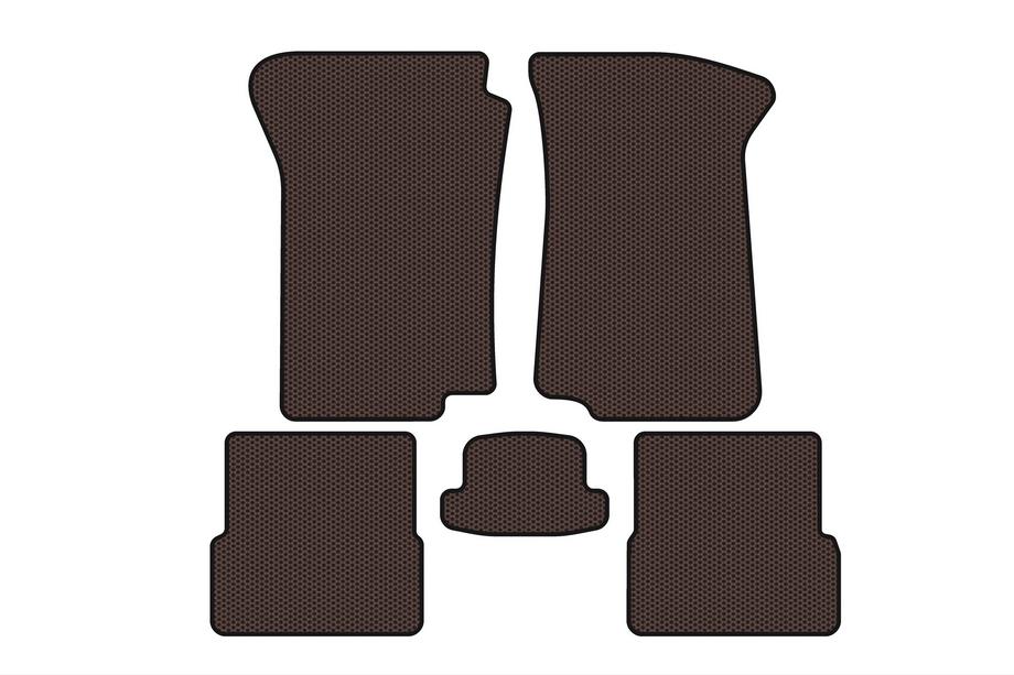 Volkswagen Golf 2 1983-1992 Gummimatten Carsuit (Braun) Foto 1