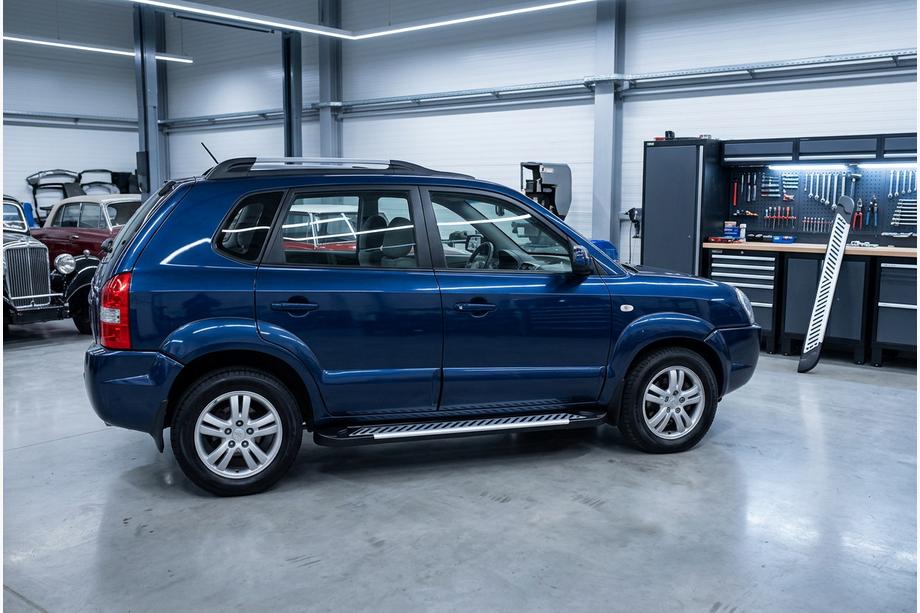 Hyundai Tucson JM 2004- Seitenschweller Line (2 Stk., Aluminium) Image