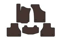 Volkswagen Phaeton 2002-2016 Gummimatten Carsuit (SD, kurzer Radstand, braun) Foto 1