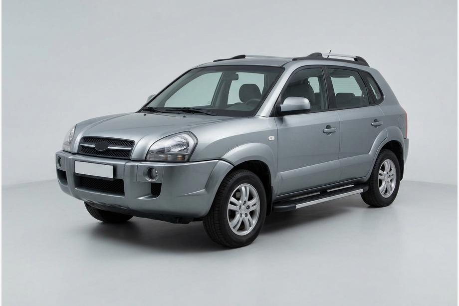 Hyundai Tucson JM 2004- Trittbretter Duru (2 Stk., Aluminium) Foto 1