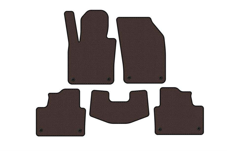 Volvo S60 2019- Gummimatten Carsuit (Braun) Image
