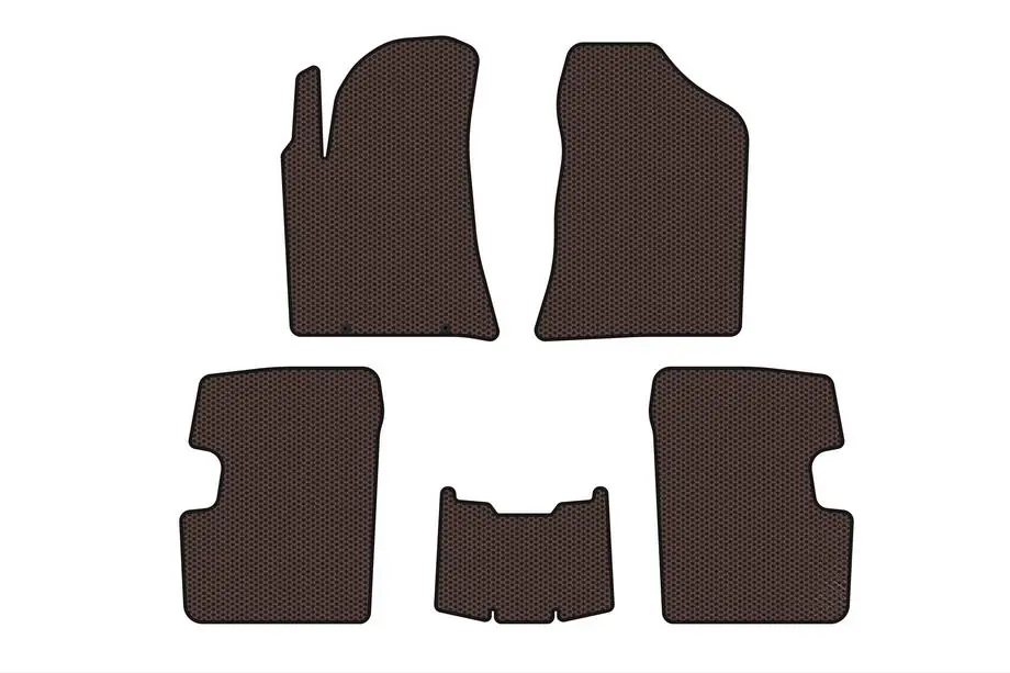 BYD F3 2013-2015 Gummimatten Carsuit (SD, Braun) Image