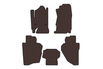 Chevrolet Silverado 2013-2019 Gummimatten Carsuit (Braun) Foto 1