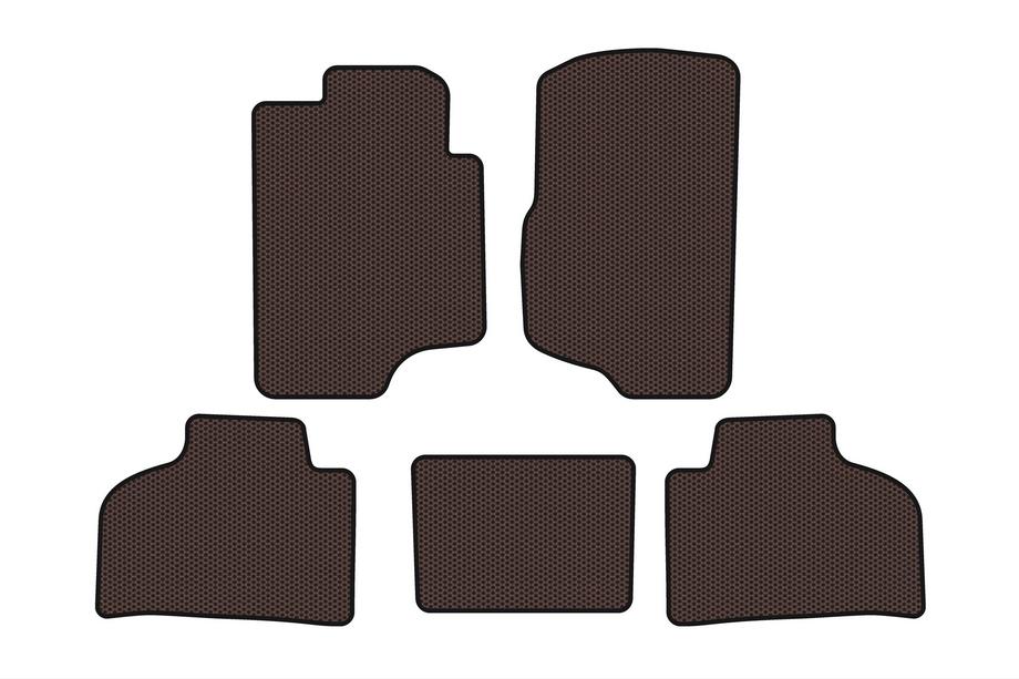 Chevrolet Silverado 2007-2013 Gummimatten Carsuit (Braun) Image