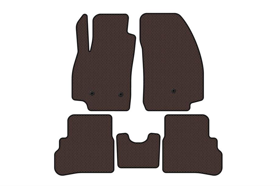 Chevrolet Spark 2015-2023 Gummimatten Carsuit (2018-2023, braun) Image