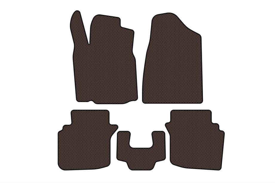 Chrysler Sebring II 2001-2006 Gummimatten Carsuit (2004-2006, braun) Foto 1