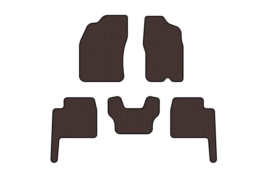 Dodge Durango 2004-2009 Gummimatten Carsuit (Braun) Image