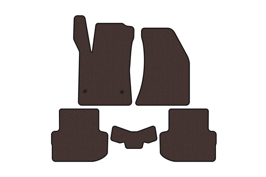 FAW B30 2015-2020 Gummimatten Carsuit (Braun) Image