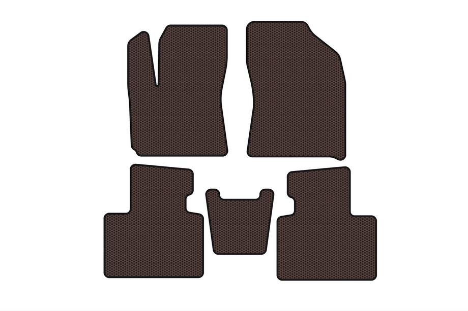 FAW X40 2016-2021 Gummimatten Carsuit (Braun) Image