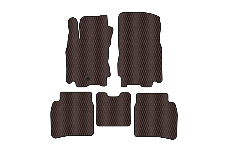 Nissan Note 2004-2012 Gummimatten Carsuit (Braun) Image