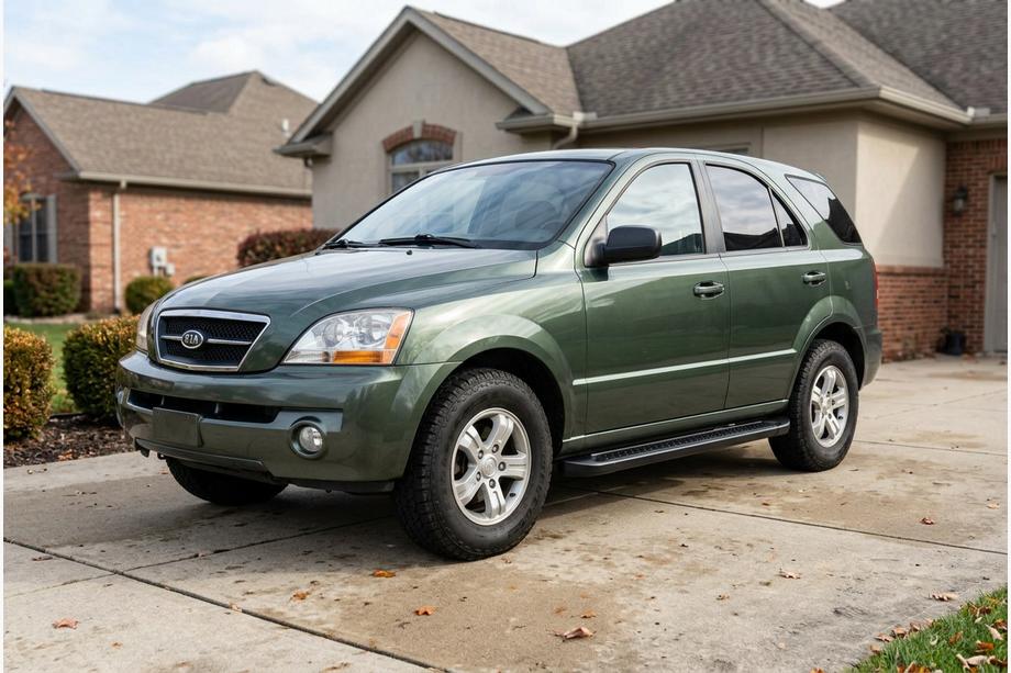 Kia Sorento I BL 2002-2009 Trittbretter Allmond Black (2 Stk., Aluminium) Image