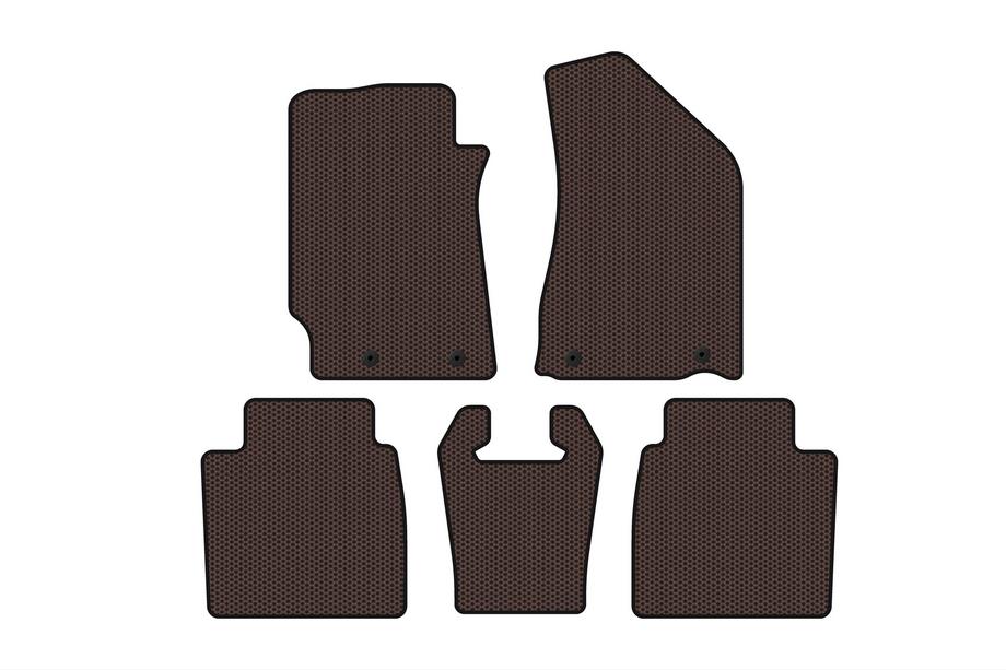 Geely Emgrand EC8 Gummimatten Carsuit (SD, Braun) Image