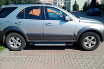 Kia Sorento I BL 2002-2009 Seitenschweller RedLine V1 (2 Stk., Aluminium) Foto 4