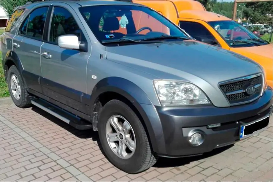 Kia Sorento I BL 2002-2009 Seitenschweller RedLine V1 (2 Stk., Aluminium) Image